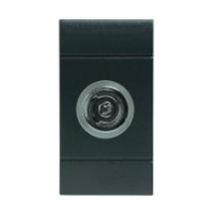 ONE WAY SWITCH SINGLE POLE WITH KEY 16A ANTHRACITE